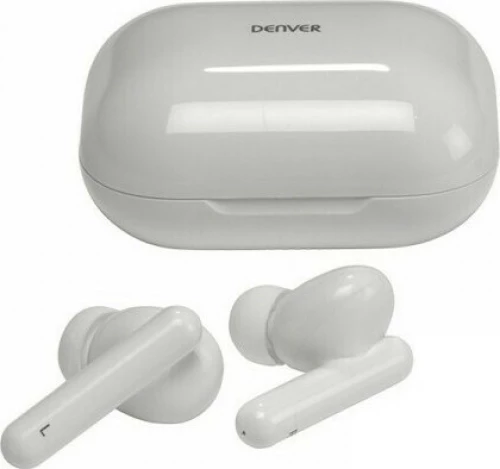 Denver TWE38 In-ear Bluetooth Handsfree Λευκό