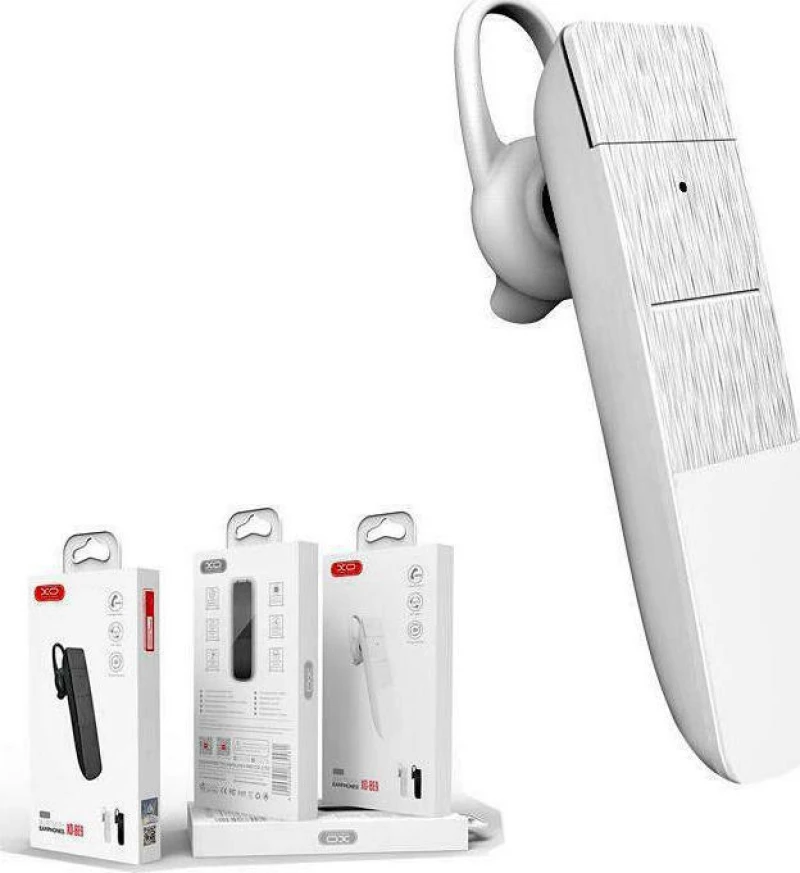 XO BE9 Earbud Bluetooth Handsfree Λευκό