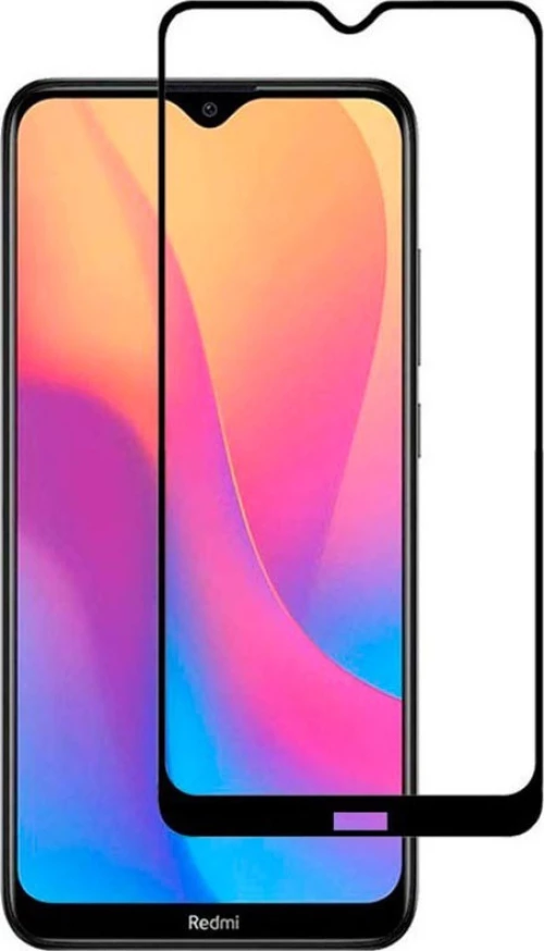 Xiaomi Redmi 8 - Tempered Glass [HD Clear][No Bubbles][9H Hardness][Anti-Fingerprint] [Full Coverage] 9D Black(Με πλήρη εφαρμογή σε όλα τα σημεία και όχι μόνο στις άκρες.)