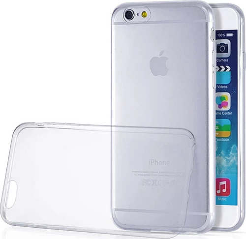 Silicone Back Cover Transparent (iPhone 6/6s)