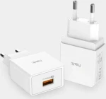 Havit USB Wall Adapter Λευκό (H126)