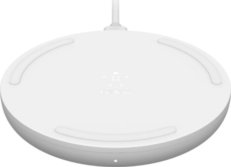 Belkin Wireless Charging Pad (Qi) Λευκό no AC Adapter (10W)