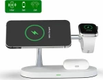 Tech-Protect A12 3in1 Wireless Charging Station Λευκό