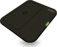 Zens Single Wireless Charger (Qi) Μαύρο