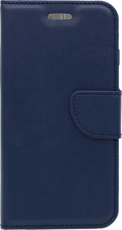 Θήκη flip με υποδοχή καρτών και δυνατότητα STAND για Samsung A41 - σκούρο μπλέ