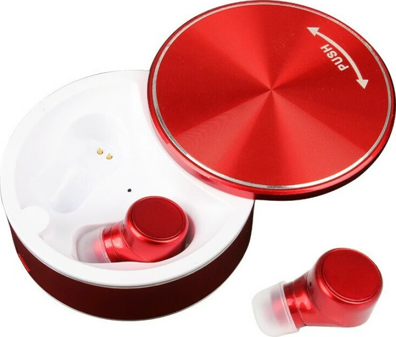 M7 In-ear Bluetooth Handsfree Κόκκινο