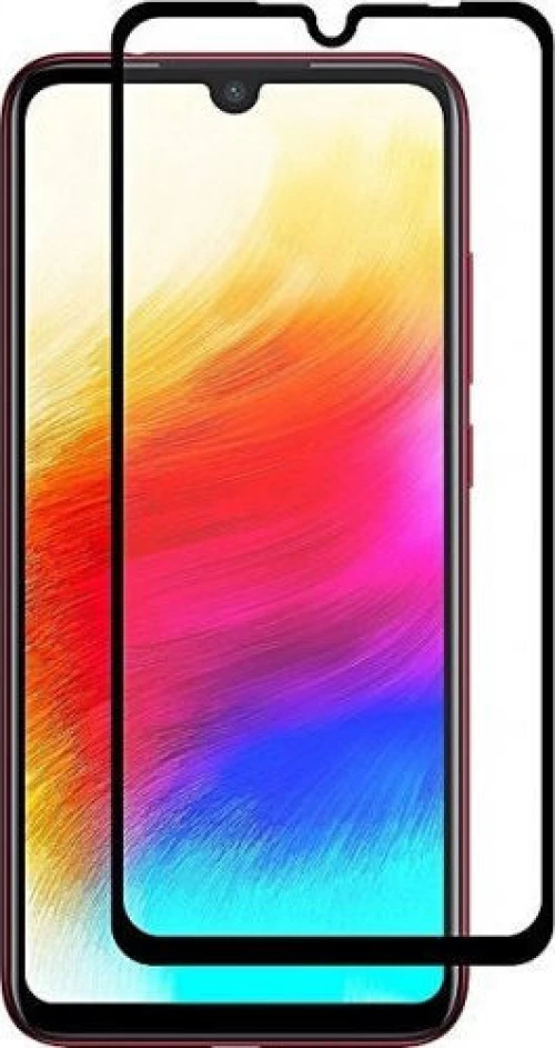 3D Full Glue Full Face Tempered Glass Black (Redmi 7)