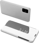 Clear View Book Ασημί (Galaxy A71)