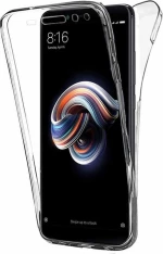 360 Full Cover Σιλικόνης Διάφανο (Redmi Note 8)