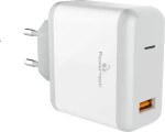 Powertech USB Wall Adapter Λευκό (PT-709)