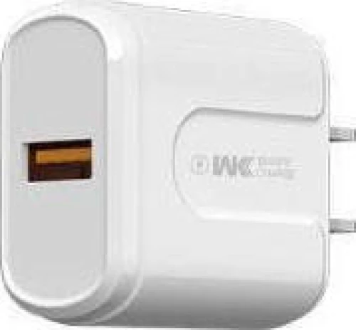 WK USB Wall Adapter Λευκό (WP-U66)