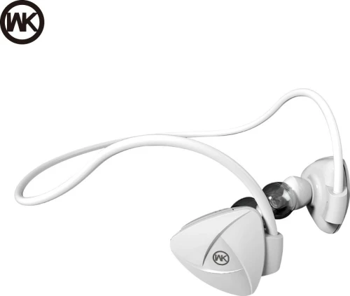 WK BD600 In-ear Bluetooth Handsfree Λευκό