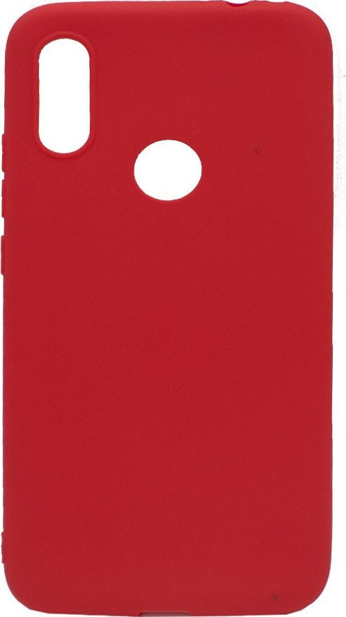 Θήκη σιλικόνης TPU Ultra Slim 0.3mm soft mat για Xiaomi Redmi 7 - κόκκινο