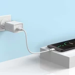 Hoco USB Wall Adapter Λευκό (C42A)