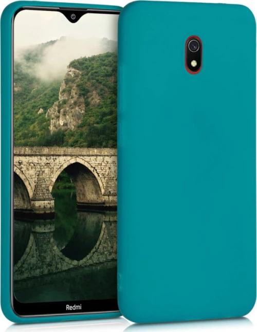 KWmobile Back Cover Σιλικόνης Teal Matte (Redmi 8A)