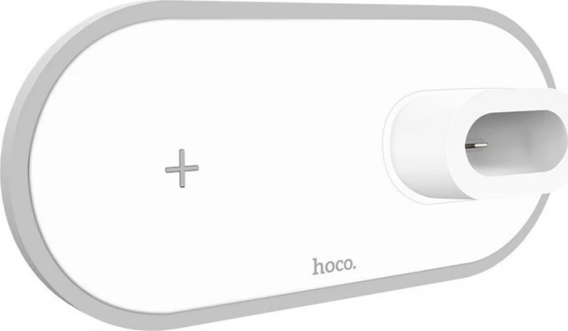 Hoco Wireless Charging Pad (Qi) Λευκό (CW21)