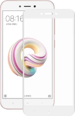 Full Face Tempered Glass White (Redmi 5A)