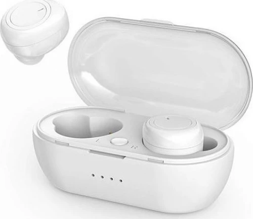 Ezra TWS06 In-ear Bluetooth Handsfree Λευκό