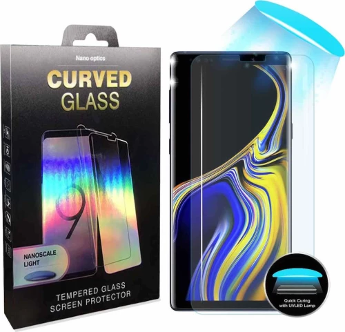 Samsung Galaxy S10 – Nanoscale Tempered Glass with UV Light Clear (Με πλήρη εφαρμογή σε όλα τα σημεία και όχι μόνο στις άκρες.)