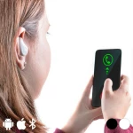 S1412324 In-ear Bluetooth Handsfree Λευκό