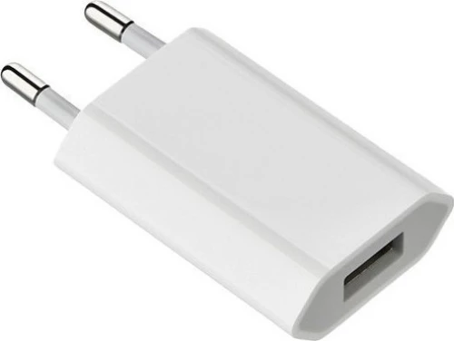 GloboStar USB Wall Adapter Λευκό (69995)