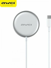 Awei Wireless Charging Pad (Qi) Λευκό (W10)