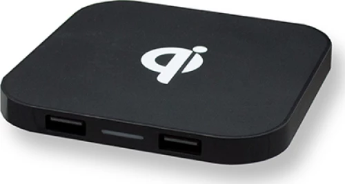 Wireless Charging Pad (Qi) Μαύρο (QIPWBBK3IN1Q8)