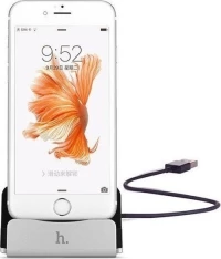 Hoco Apple Lightning Charging Station Γκρι (CPH18)