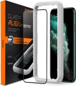 Spigen AlignMaster Full Face Tempered Glass Μαύρο (iPhone 11 Pro Max)
