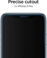 Spigen AlignMaster Full Face Tempered Glass Μαύρο (iPhone 11 Pro Max)