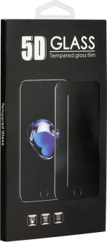 5D Full Glue Full Face Tempered Glass White (Galaxy A6+ 2018)