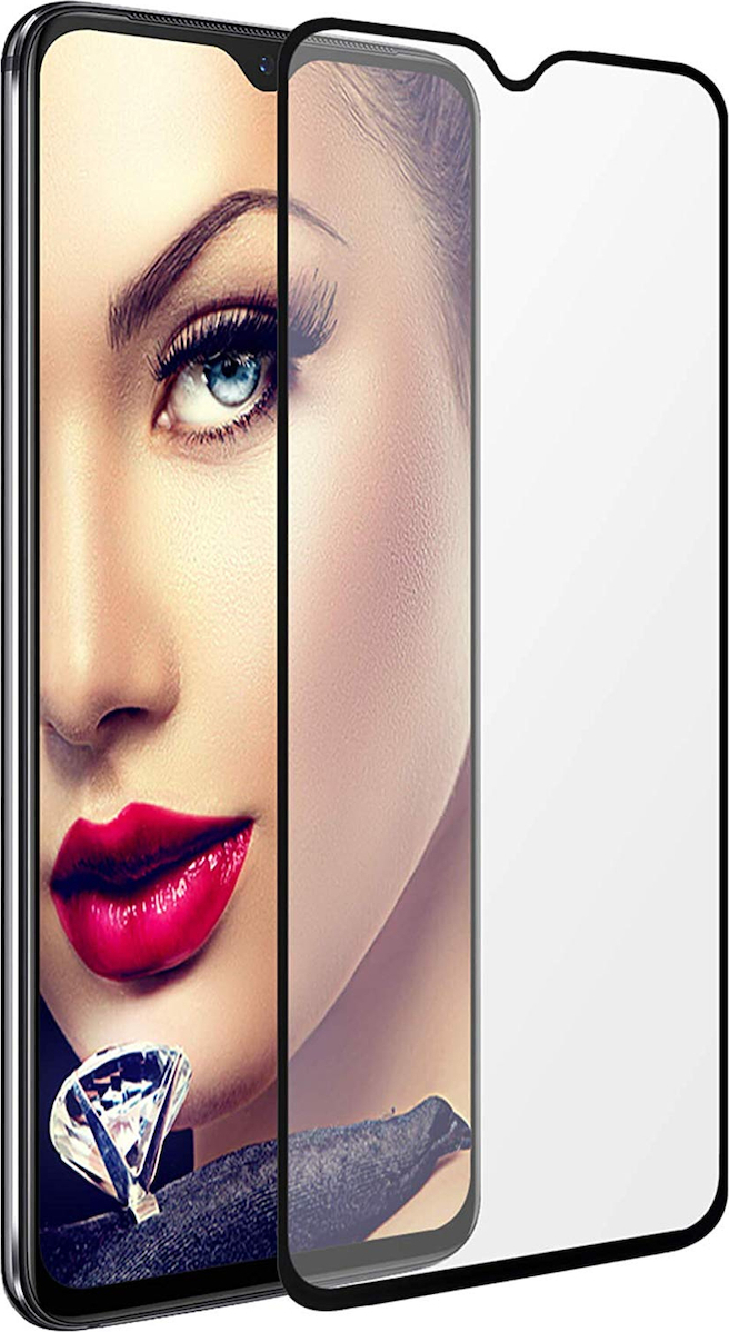 9D Full Glue Full Face Tempered Glass Black (Redmi Note 8)