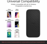 Spigen USB-C Wireless Charging Pad (Qi) Μαύρο (F316W)