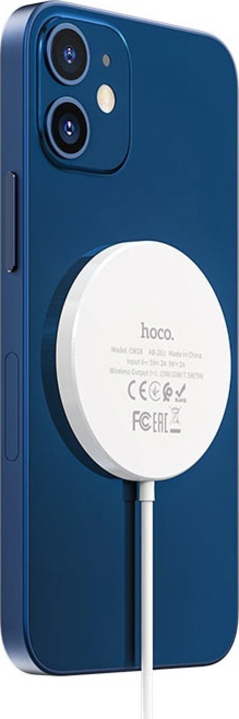 Hoco Magsafe Charger Λευκό (CW28)