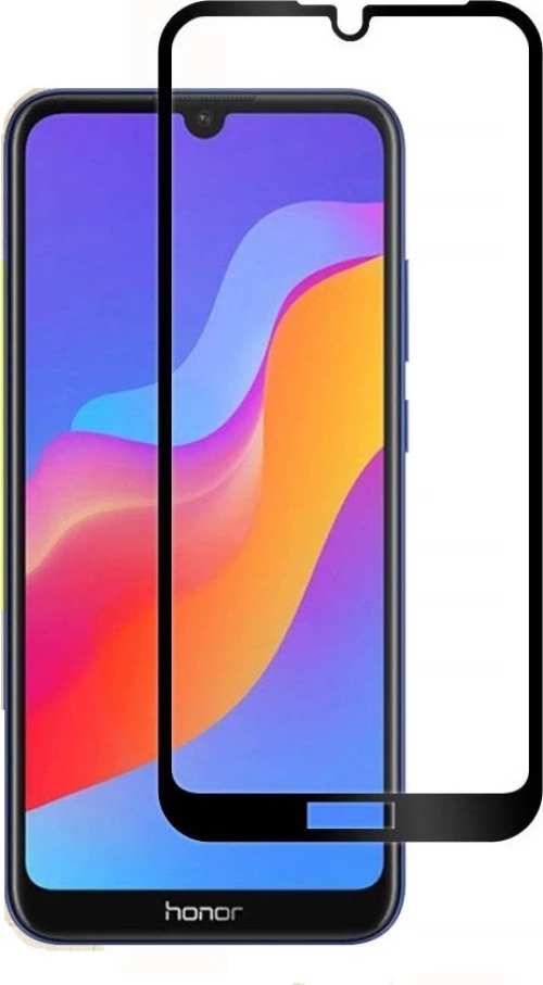 Huawei Y6 2019 / Huawei Y6s (2020) - Tempered Glass 6D Curved Edge,HD Clear, Ultra-Thin Black (Με πλήρη εφαρμογή σε όλα τα σημεία και όχι μόνο στις άκρες.)