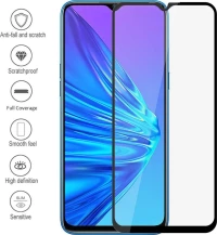 Full Face Tempered glass / Αντιχαρακτικό Γυαλί Πλήρους Οθόνης 3D Για Xiaomi Redmi Note 8 Μαύρο