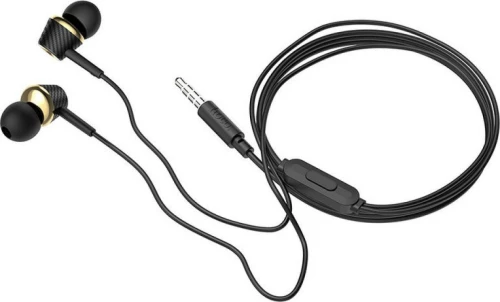 Hoco M70 Graceful In-ear Handsfree με Βύσμα 3.5mm Μαύρο