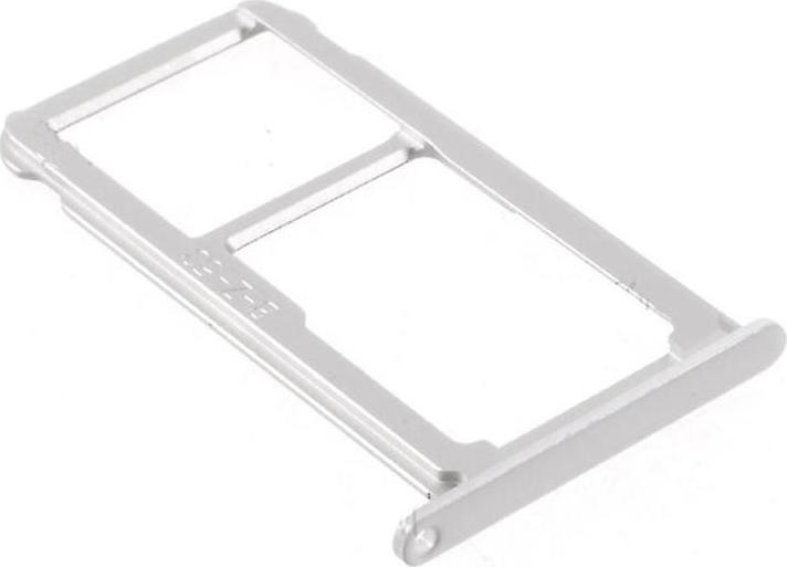 Βάση Κάρτας SIM Huawei P10 Lite Ασημί