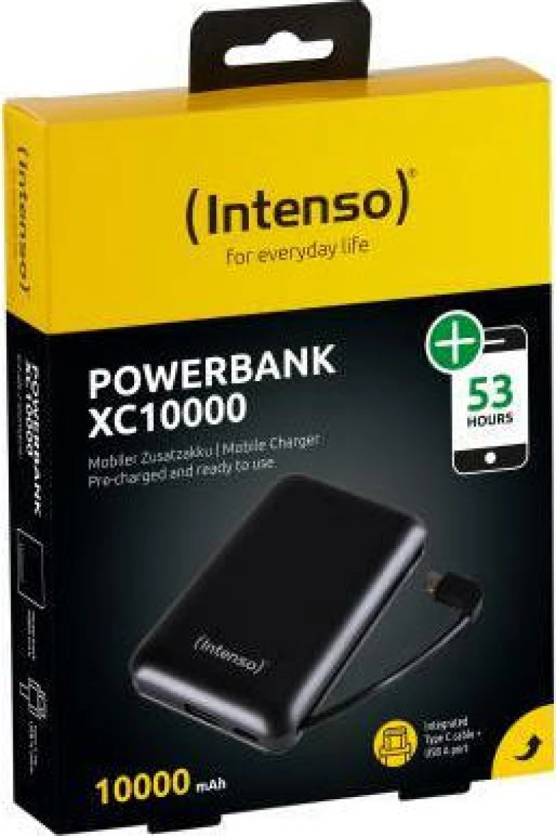 Intenso XC10000 10000mAh Μαύρο