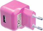 Valueline USB Wall Adapter Ροζ (VLMP11955P)
