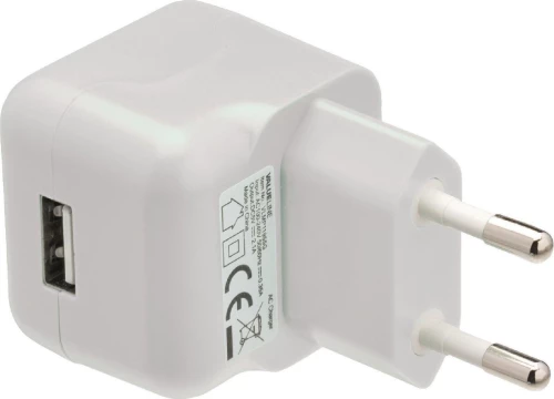 Valueline USB Wall Adapter Λευκό (VLMP11955W)