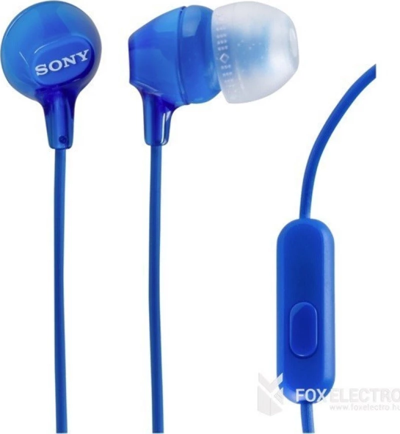 Sony MDR-EX15AP In-ear Handsfree με Βύσμα 3.5mm Μπλε