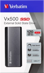 Verbatim Store N Go Vx500 120Gb Ssd Usb 3.1