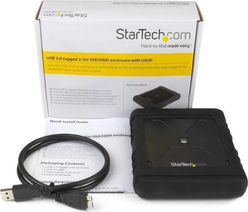 Θήκη Σκληρού Δίσκου 2,5" Startech Usb 3.0 To Sata 6Gbps / Ssd Hdd