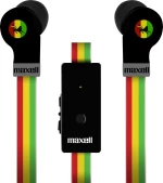 Ακουστικά Handsfree Maxell Flatwire Earphones Trrs 4 Fl-450 Rasta