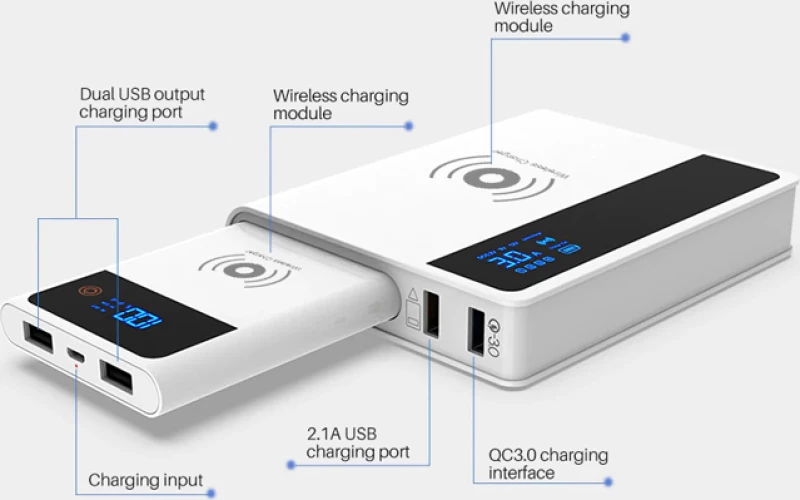 Crony YC-008 5000mAh Λευκό