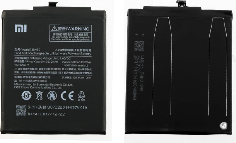 Xiaomi BN30 (Redmi 4a) 3120mAh