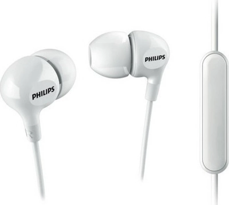 Philips SHE3555 Earbuds Handsfree με Βύσμα 3.5mm Λευκό