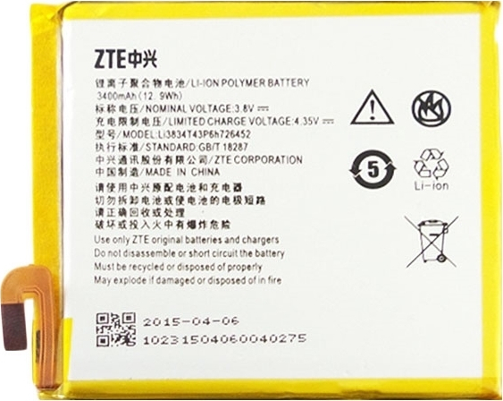 ZTE Li3834T43P6h726452 (Blade A450/Blade V2 Lite)