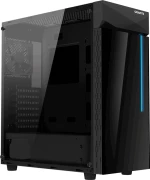 Gigabyte Case C200W Glass Middle Atx Black Usb 3.0